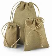 JUTE BAG: 6"X10"-JUTE-25 : 6"X10"